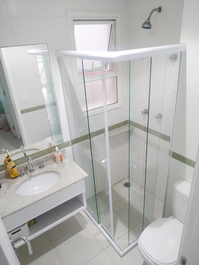 Apartamento Praia Bertioga Frente Mar Apartman Kültér fotó