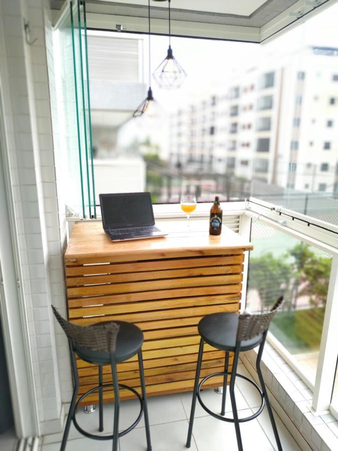 Apartamento Praia Bertioga Frente Mar Apartman Kültér fotó