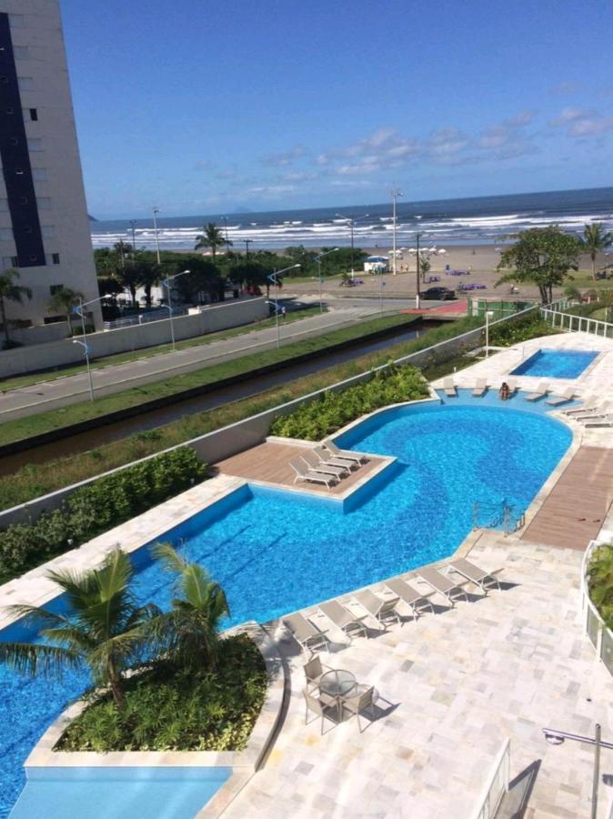 Apartamento Praia Bertioga Frente Mar Apartman Kültér fotó